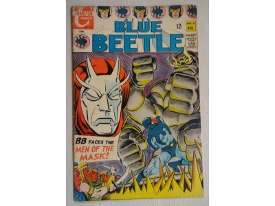 Blue Beetle #4 Charlton Comics 1967 The Men Of The Mask!