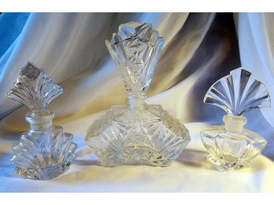 3 Perfume Bottles