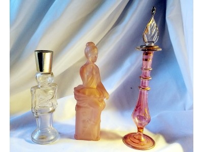 3 Perfume Bottles